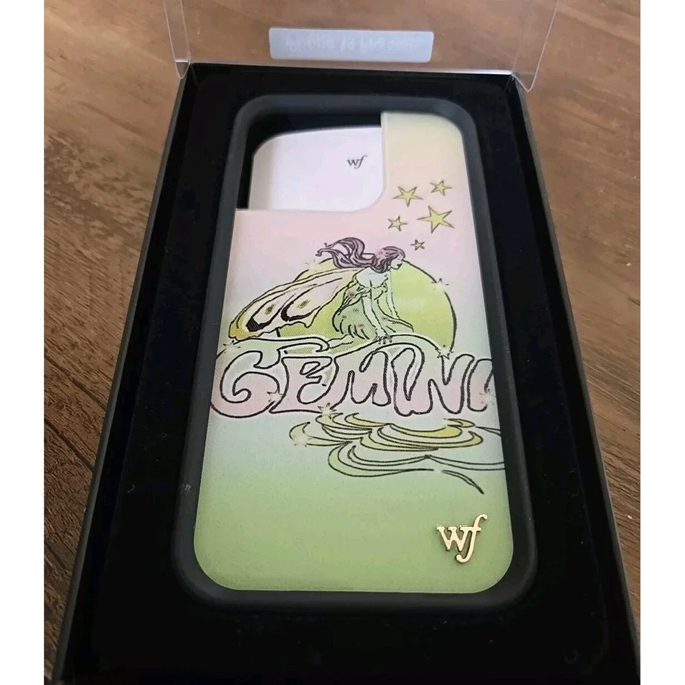 Wildflower Limited iPhone 14 Pro Gemini Hard 4ft Drop Protected Cell Phone Case